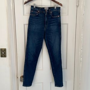 Agolde High Waist Skinny Jeans Sz 27